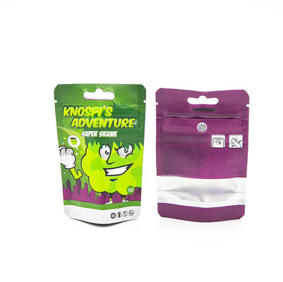 Thùng cỏ túi chống trẻ em túi nhựa bao bì túi đồ chơi in kỹ thuật số đầy màu sắc