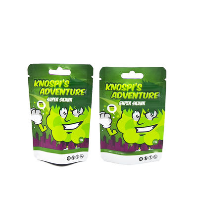 Thùng thuốc lá xì gà Mylar túi 3 mặt phong ấn thuốc lá bao bì túi tùy chỉnh in nhôm nhựa bao bì túi