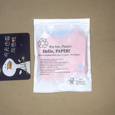 Bao bì giấy phủ sáp trong suốt có khả năng phân hủy sinh học thân thiện với môi trường