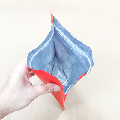 Thùng nhôm kim loại hóa cho thực phẩm và đồ ăn nhẹ với khóa khóa an toàn lưu trữ thực phẩm