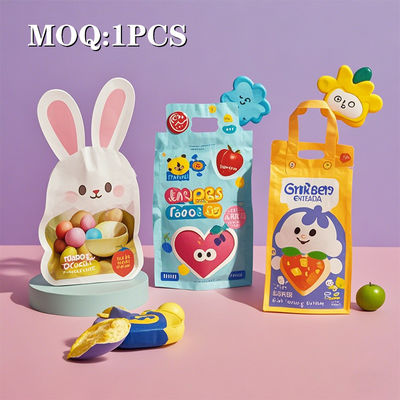 Chất chống trẻ em Mylar Zipper Bag cho cỏ dại với thiết kế cắt đứt để bảo quản