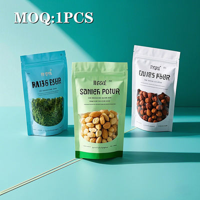 in tùy chỉnh kẹo cao su bánh quy đồ ăn bao bì chống mùi đứng lên túi nhôm giấy nhựa bao bì ziplock túi Mylar