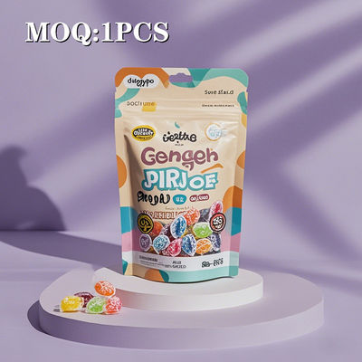 Hỗn hợp với môi trường Mylar Stand Up pouches cho bao bì thực phẩm tùy chỉnh với logo thương hiệu
