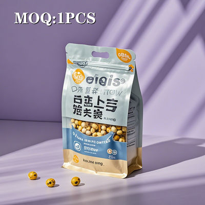 Bao bì túi nhựa laminate được in tùy chỉnh cho gia vị cay - Đỏ 2.5mil Stand up Zipper Bag