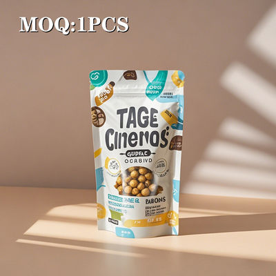 Các loại hạt, ngũ cốc và đậu mạnh mẽ túi đóng gói thực phẩm với cảm giác chuyên nghiệp và khóa lại