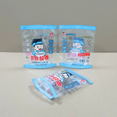 Custom Vegan Friendly 100g 150g 200g 250g Transparent Stand Up Bags Bags Food Bags Mylar Bags cho thực phẩm đông lạnh