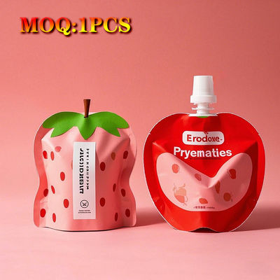 In kỹ thuật số 3.5g Die Cut Mylar Bags Custom Shaped Bag Hộp chống mùi với khóa