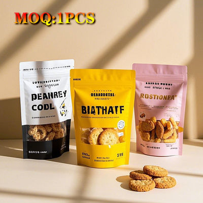 Vật liệu PE Laminate Chất liệu chống mùi Chất liệu đứng đứng với in đúc và niêm phong tự động cho bao bì thực phẩm