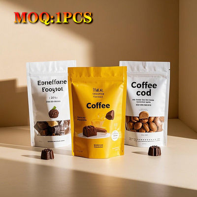 Custom in Zipper Seal 3.5 28g 1oz 1lb 1lb thực phẩm Doypack chống mùi đứng lên túi nhựa bao bì Mylar Ziplock túi