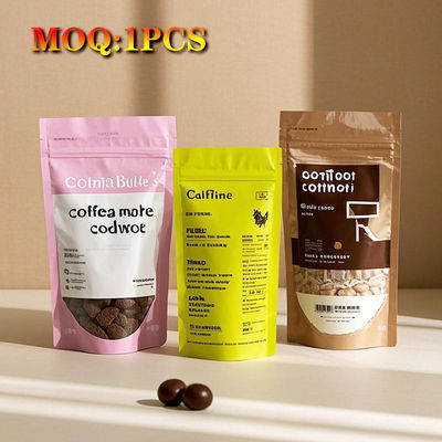 Bao bì tổng hợp nhựa nhôm lớp thực phẩm Stand-up Child-Protective Support Logo tùy chỉnh