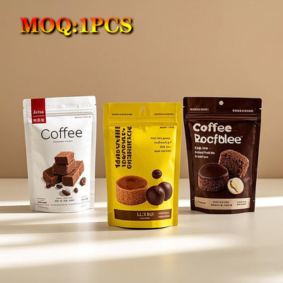 Custom in Zipper Seal 3.5 28g 1oz 1lb 1lb thực phẩm Doypack chống mùi đứng lên túi nhựa bao bì Mylar Ziplock túi