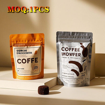 Nhập khẩu bán buôn tùy chỉnh túi nhựa có thể đóng lại bao bì thực phẩm đứng lên túi khóa zip với logo