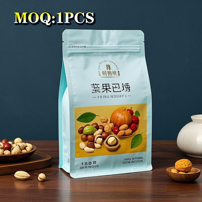Bao bì hạt cà phê công nghiệp có thể tùy chỉnh với niêm phong niêm phong, 250g / 1kg