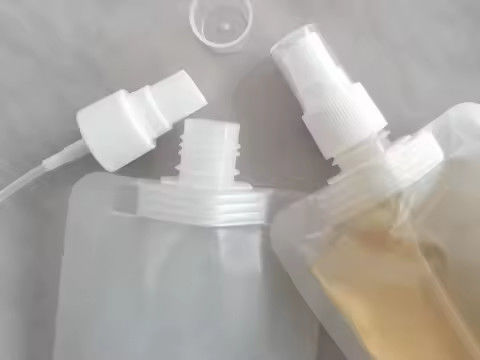 Thùng phun tùy chỉnh với Flip-Top phun cho Tonico Tratamiento và túi đóng gói dầu gội