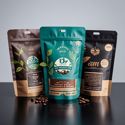 Túi nhựa có thể tùy chỉnh được để đóng lại cho bao bì thực phẩm với khóa khóa và in logo