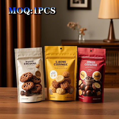 Premium Mylar Bags - 2000cc Oxygen Absorber & Reusable Design For Coffee/Pharmaceutical Packaging - FDA/ISO Certified, BOPET Material