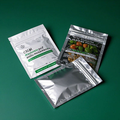 Thẻ chống trẻ em Mylar Bags FCC Chứng nhận bao bì chống trẻ em Khép kín không khí chống ẩm Chất ăn theo yêu cầu Chiếc khóa khóa / Kích thước / In ấn