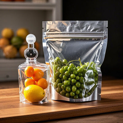 Child Proof Mylar Bags - Food Safe & Reusable Storage Pouches with Child-Resistant Lock