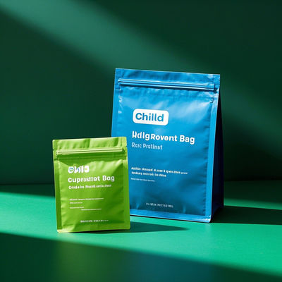 Hộp đứng chống trẻ em FDA được chứng nhận thiết kế tùy biến cho bao bì dược phẩm và đồ ăn nhẹ