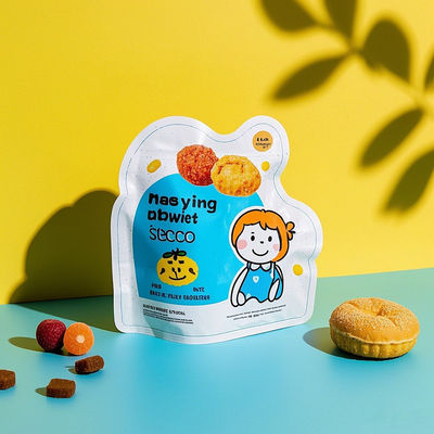 1oz đến 5lb túi đóng gói thực phẩm hình dạng tùy chỉnh chống rò rỉ & Freshness Seal đồ ăn nhẹ thực phẩm cho thú cưng & đóng gói cà phê