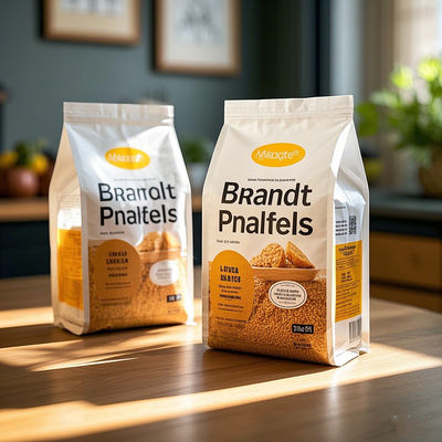 Premium BOPET Mylar Stand Up Bags Bao bì tái sử dụng với mã QR Cho thương hiệu cà phê bán lẻ