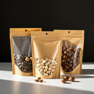 BPA-Free Vacuum Sealer Bags with Window - Airtight Food Storage for Nuts & Dried Fruits | Reusable & Clear View