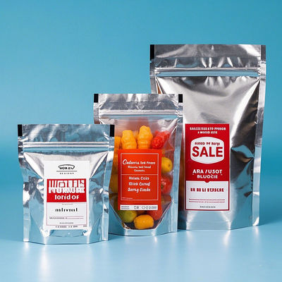 Child Proof Zipper Bag | High-Security Plastic Composite Reclosable Packaging for Food, Meds & Cosmetics | Custom Sizes & Printing 