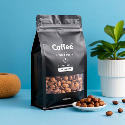 Bảo mật thực phẩm cao cấp 8 bên niêm phong túi đáy phẳng chống nước & tái sử dụng