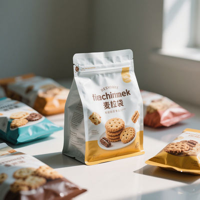 Hộp Mylar có thể tái chế Zipper chống tĩnh và hàng rào chất lượng thực phẩm