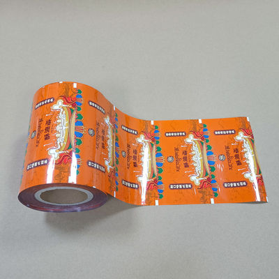 Bao bì thực phẩm cuộn phim chất lượng thực phẩm tùy chỉnh in bìa nhựa thân thiện với môi trường cho đồ ăn nhẹ, cà phê, bánh