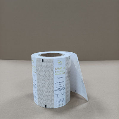 Phim đóng gói trà cao cấp Vật liệu tổng hợp đa lớp rào cản cao ẩm / Oxy Proof Freshness Lock cho túi trà & túi tùy chỉnh Kích thước & in ấn SGS / FDA chứng nhận