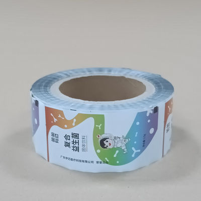 Bộ phim bao bì Probiotics Rào cản cao Kích thước tùy chỉnh Kháng oxy và độ ẩm Chứng nhận FDA Vật liệu túi linh hoạt cấp thực phẩm