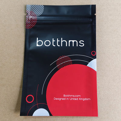 Thùng composite có thể sử dụng nhiều lần Ziplock Stand Up Pouch cho cà phê / trà, Oxy & Light Barrier Packaging