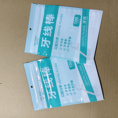 Thùng đóng gói nhựa nhựa có thể mở lại Rào cản đa lớp FDA chấp thuận Kích thước tùy chỉnh & in logo cho các sản phẩm vệ sinh răng