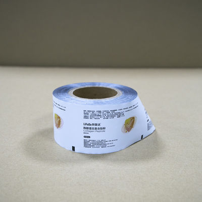 FDA PET/AL/PE Foil Roll For Protein Powder Packaging High Barrier Có thể tùy chỉnh