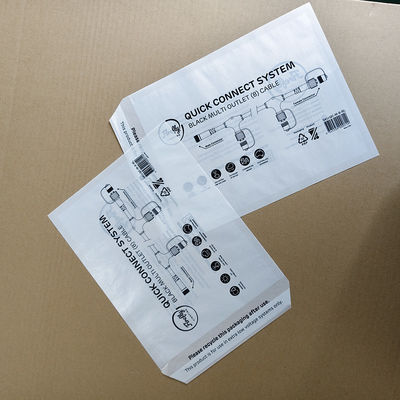 Túi giấy Glassine chống thấm mỡ an toàn thực phẩm, thân thiện với môi trường, bao bì trong suốt cho bánh, kẹo, thủ công