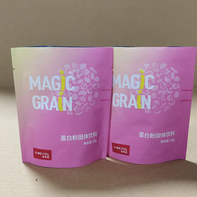 Hàm chống ẩm bột protein chất rắn túi đồ uống rào cản cao đứng lên túi Zipper túi tùy chỉnh in