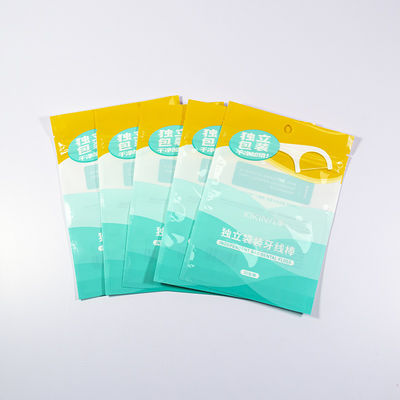 Túi chỉ nha khoa nhãn riêng Chống rò rỉ Khía xé dễ dàng cho các thương hiệu chăm sóc răng miệng