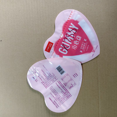 Hình dạng tùy chỉnh túi cao su Lông Holographic 1 ¢ 10 in màu