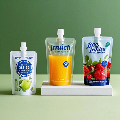 Sản phẩm bán buôn Stand Up Spout Bag uống túi nhựa đóng gói túi chất lỏng nước trái cây gói thực phẩm túi spout