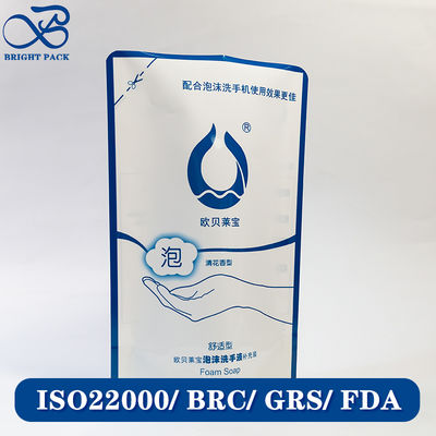 Bao bì chất tẩy rửa tay với nhãn hiệu tùy chỉnh được in