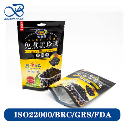 Oxy-Barrier Stand up pouches for Instant Food Packaging with Multi-Layer Film and Sealing Zipper (Thùng đóng gói thực phẩm ngay lập tức với phim đa lớp và niêm phong).