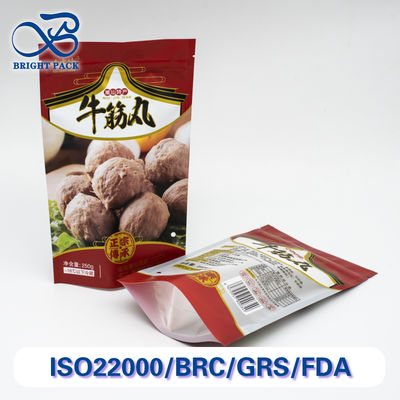 Túi đứng nhiều lớp rào cản để đóng gói thực phẩm với khả năng chống dầu và độ bền cao.