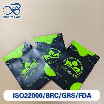 Túi có khóa kéo an toàn cho trẻ em, in theo yêu cầu, đạt chuẩn y tế, dùng cho bao bì dược phẩm có thể tái chế.