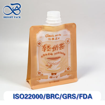 Túi đựng đồ uống cấp thực phẩm có vòi và nắp vặn để đóng gói chất lỏng, in theo yêu cầu, đơn hàng số lượng lớn, giảm giá.