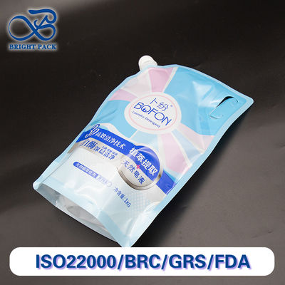 Túi phun bền và thuận tiện với tay cầm để đóng gói chất tẩy rửa.