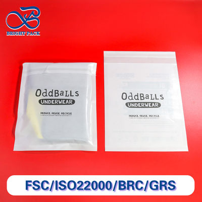 Túi giấy trắng Glassine phân hủy sinh học thân thiện với môi trường tùy chỉnh bán buôn