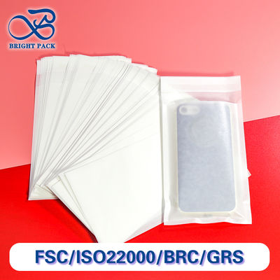 Túi giấy Glassine in tùy chỉnh có niêm phong tự dán