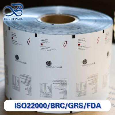 Bảo quản trà cao cấp Vàng nhôm phim cuộn phim siêu tươi Khóa kín không khí Lưu trữ hàng loạt & Thương hiệu tùy chỉnh