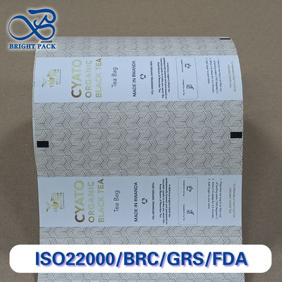 Bọc niêm phong nhiệt giấy cuộn dễ xé an toàn thực phẩm cao cấp cho bao bì bao bì túi trà hiệu quả